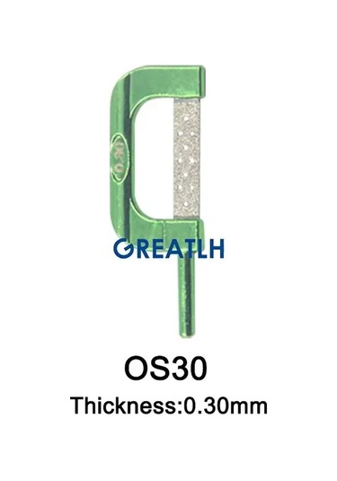 Greatlh Ortodontik İnterproksimal Emaye Azaltma Ipr Çift Taraflı Taşlama Dilim Bitirme Aracı Diş Malzemeleri Parlatma Gördüm Kafur