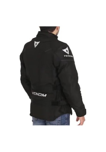 Venom Touring Pro Siyah Erkek Motosiklet Montu