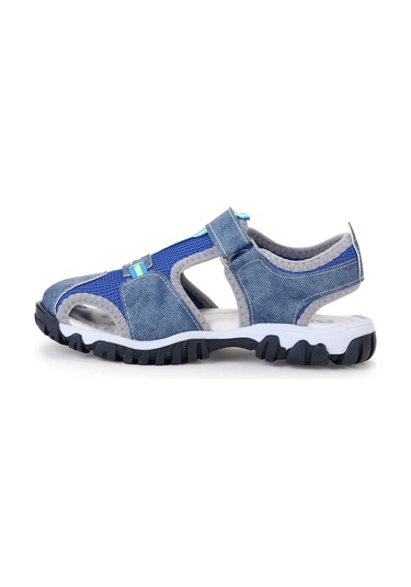 Kiko Kids Erkek Çocuk Sandalet Arz 2399 Kot Mavi
