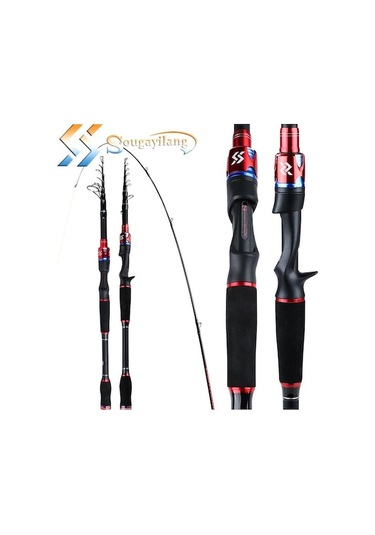 Novahub Olta Döküm Olta İplik Çubuğu Hafif Olta Direkleri Karbon Fiber Olta Kamışı Spinning Rod 2.4m Spinning Rod 2.4m