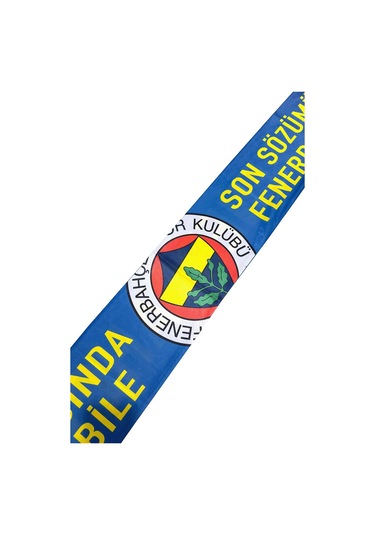 Fenerbahçe Lisanslı Son Sözümüz Fenerbahçe Şal Atkı Ve Hybrt Tükenmez Kalem Set Kanarya Baskılı Ahşap Kutulu Sarı - Lacivert