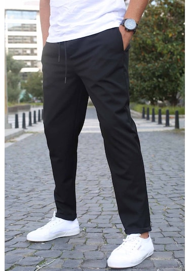 Madmext Siyah Basic Jogger Pantolon 5486-siyah Siyah