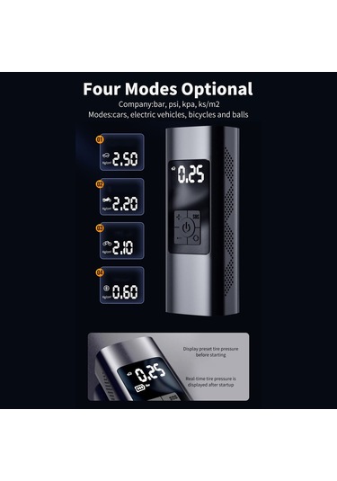 Lastik Şişirme Makinesi Araba Bisiklet Lastikleri İçin Hava