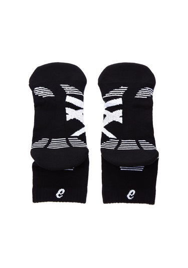 Asics 2PPK CUSHION RUN QUARTER SOCK Siyah Unisex Çorap 3013A800-001