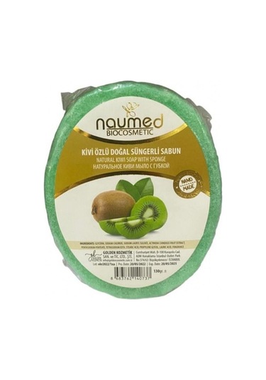 Kivi Özlü Batık Ve Çilek Bacak Onarımına Yardımcı Doğal Süngerli Sabun 130gr Tropikal Meyve