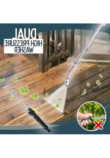 Dancemonkey Çift Nozzüllü Yüksek Basınçlı Ev, Araba, Bahçe Temizleyici, Uygun Pratik Kullanıma