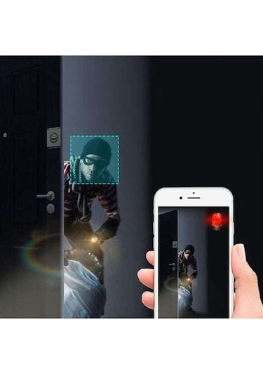 Kangvka A9 Siyah Ev Wifi Gözlem Kamerası - 1080p Hd, Gece Görüşü, Dış Etkinlikler İçin Çocuk İzleme Kamerası