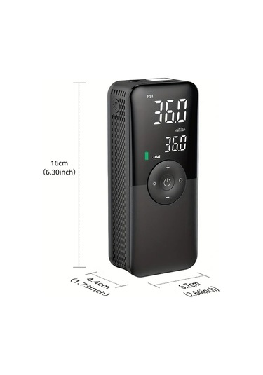 Fastbuy Turcoshop11 1 Nolu Araba Motosiklet Bisiklet Kompresörü, Elektrikli Araç Pompası, Taşınabilir Lastik Şişirme Cihazı,