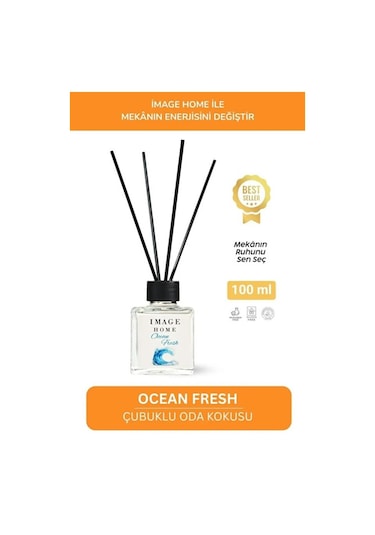 Image Home Çubuklu Oda Kokusu Ocean Fresh 100 Ml Okyanus Esintisi