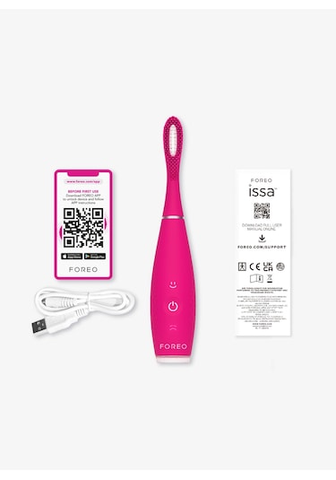 Issa 4 Smile Hybrid Silikon Sonik Diş Fırçası,wild Strawberry