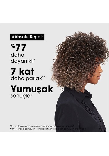 L'Oreal Professionnel Serie Expert  Absolut Repair Yıpranmış Saçlar için Onarıcı Maske 250 ML