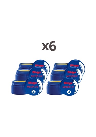 Blistex Kuruyan ve Çatlayan Dudaklara Yoğun Bakım Kavanoz Medplus Jar 6 x 7 ML
