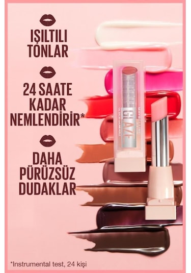 Maybelline New York Lifter Glaze - 05 Peach Quench Dudak Balmı
