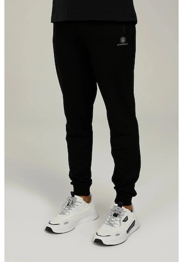 Lumberjack Erkek Ct107 Basic Jogger Eşofman Altı Siyah