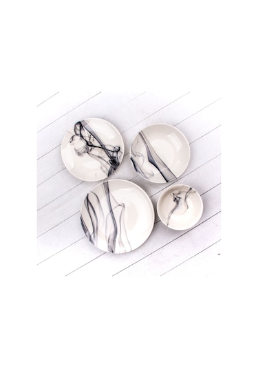 Tulu Sienna 24 Parça Yemek Seti Klasik Form