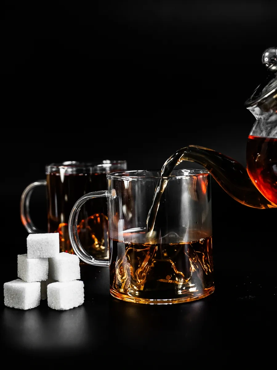 Nesso Cam Bardaklar "düzensız" 2 Adet 414288639 Beyaz