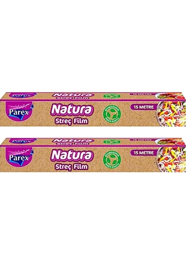 Natura Streç Film 15 Mt İkili Set