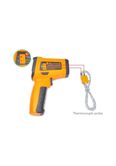 Peakmeter Pm6530D Dijital Infrared Termonetre ve Nem Ölçer