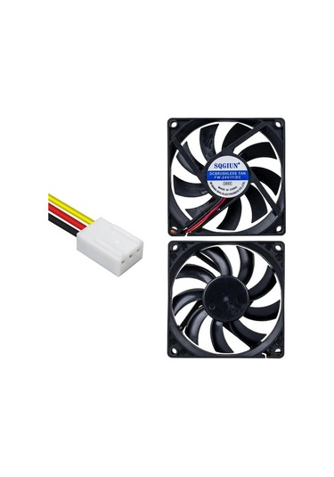 Powermaster Ic-216a 3p Kablolu 80x80x15 24volt Fırçasız Dc Fan