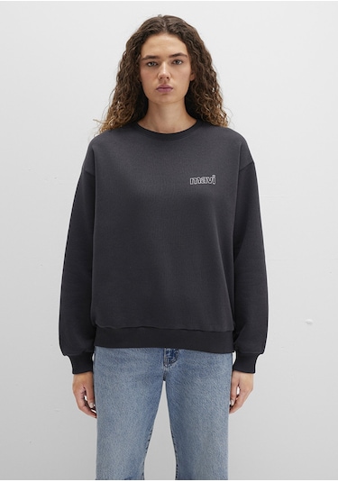Mavi - Mavi Logo Baskılı Gri Sweatshirt 1611656-82185 Gri