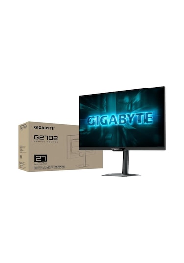 Gigabyte G27Q2 27" 0.5 MS 2K Pivot Ips 210 Hz Oyuncu Monitörü Teşhir