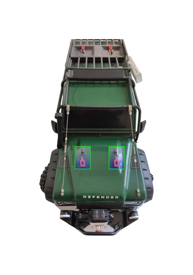 Kosona 1/10 Rc Araba Modeli İçin 4 Adet Sarı Gövde Klips Pimi - Token Şekilli Tutma Yeri