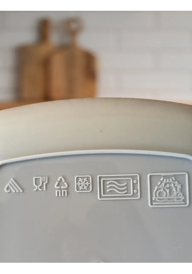 Al' Ternatıva Derin Plastik Tabak Seti 4'lü Paket 325865237 Gri