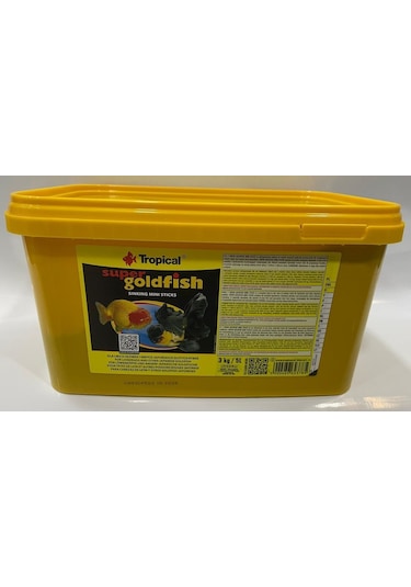 Tropıcal Super Goldfish Mini Sticks Kovadan Bölme 1000 Gr