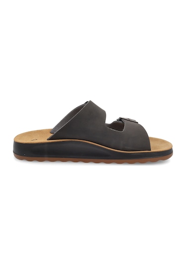 Terlik Erkek 78 171 4c Fly Flot Synthetıc Slipper Black Siyah