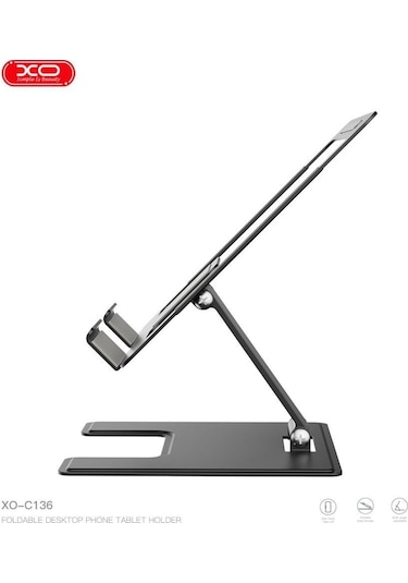 Xo C136 Katlanabilir Metal Tablet Ve Telefon Standı