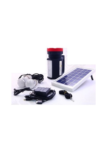 Solar Güneş Enerjili Fener Işıldak Led Ampül Wt-315 Renkli Çok Renkli