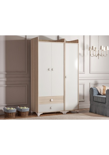 Patiko Sw 704a Büyüyebilen Bebek Odası Takımı Sonomo Kahverengi