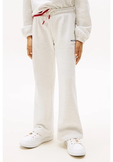 Kız Çocuk Th Geniş Paça Eşofman Altı - Beyaz Snow White Heather