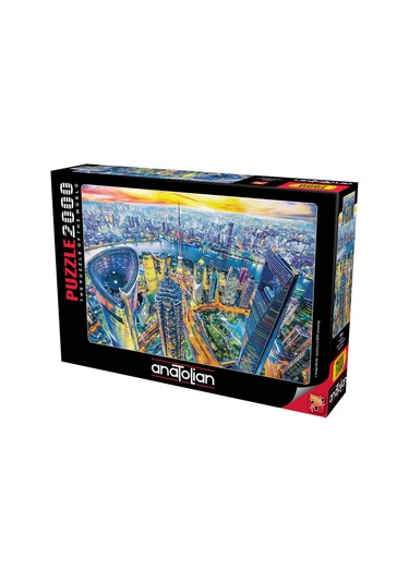 Anatolian 2000 Parçalık Puzzle - Şanghay 3962
