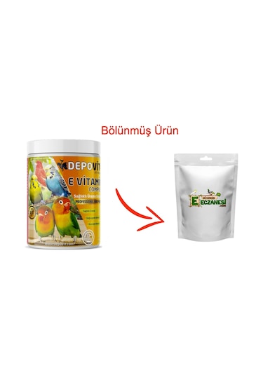 E Vitamin Kompleksi 100 Gr Bölünmüş
