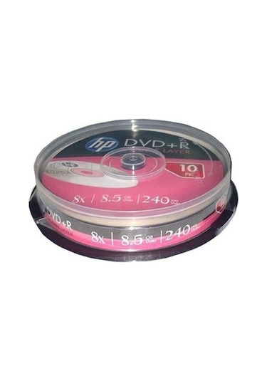 8.5Gb HP Dvd+R 8X 10Lu