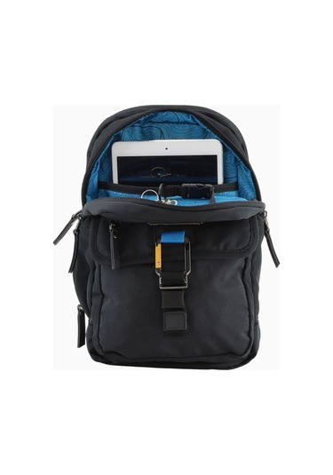 Discovery Icon Rfıd Korumalı Sürdürülebilir Sling 8l Kapasiteli Unisex Omuz Çantası Siyah 1