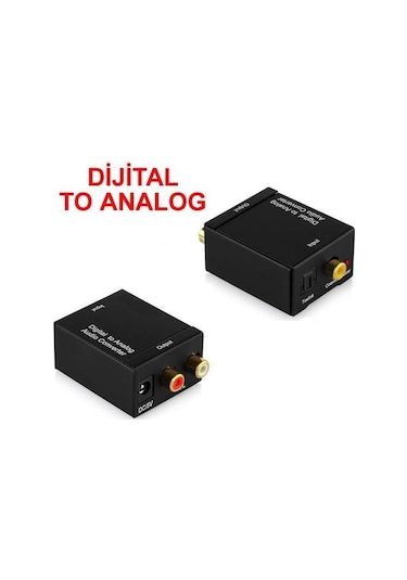 BST-2023P Dijital To Analog Optik Tos Ses Dönüştürücü Çevirici