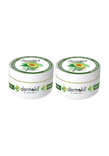 Dermokil Yüz, Vücut ve Doğal El Kremi Avokado 300 ml x 2 Adet