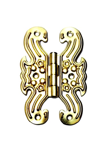 Dekoratif Sac Kelebek Menteşe - Büyük, Sarı, 100 Adet 1 Adet