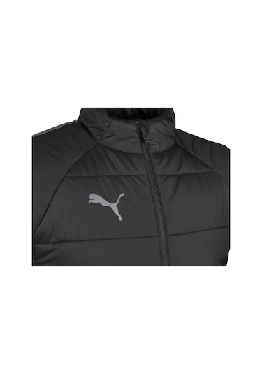 Puma Teamliga Vest Jacket Erkek Günlük Yelek 65796803 Siyah
