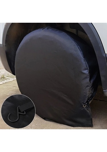 Trendooze Gaojunshop01 S Tipi Stepney Yedek Lastik Koruma Çanta Kılıfı Saklama Aksesuarı