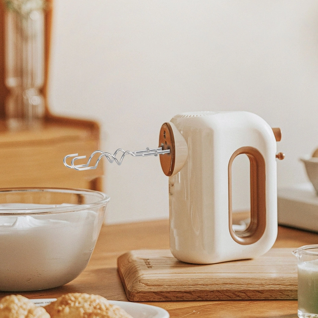 Geeroyoo Kenwood El Mikseri İçin Paslanmaz Çelik Hamur Kancaları Ve Yumurta Beyazı Ayırıcı Seti - Hamur, Krema, Şeker Karıştırma Ve Pasta Pişirme Aksesuarı Diğer