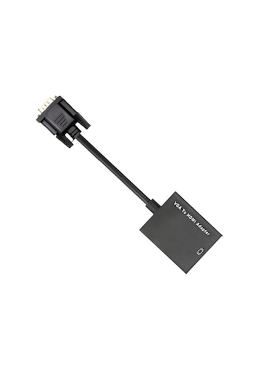 Maiyame Vga'dan Hdmı'ye Dönüştürücü Kablosu - Bilgisayar'dan Tv'ye Hd Video Ve Ses Aktarımı, Bölünmüş Tasarım