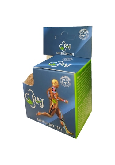 Raj Kinesio Tape  Sporcu Bandı Bej 5 M x 5 CM