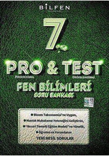 7.sınıf 2024-2025 Fen Bilimleri Soru Bankası Set