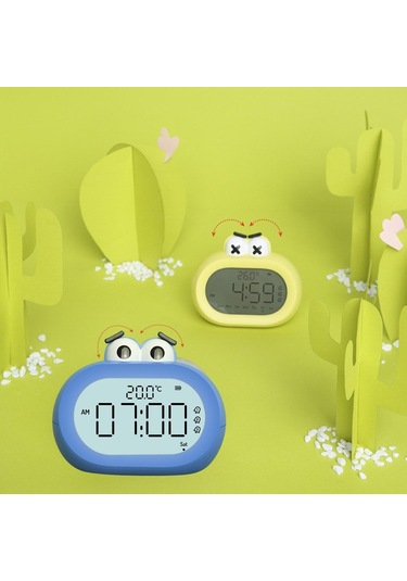 Suntek Seyahat Başucu Mavi Için Dijital Çalar Saat Kapalı