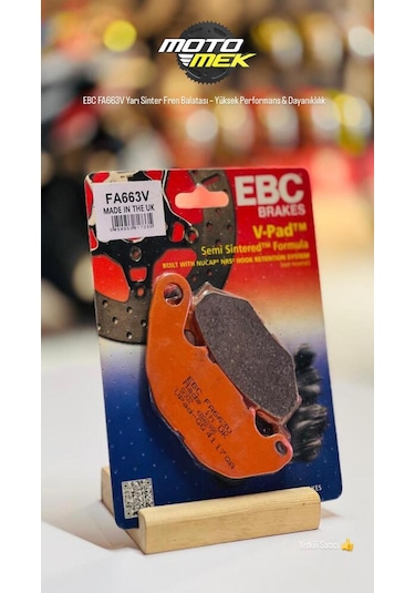 Ebc Fa663v Yarı Sinter Fren Balatası Yüksek Performans & Dayanıklılık