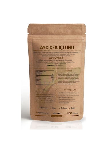 Tazemiz Ayçiçek İçi Unu 1 KG