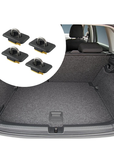 Suntek Dodge Ram Için 4 Adet Geri Çekilebilir Bağlama